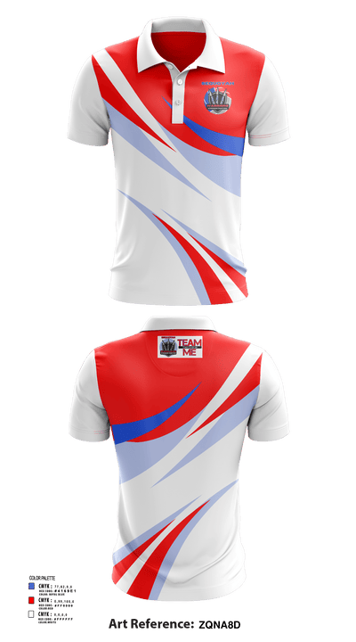 Lady Warriors 17642628 Short Sleeve Performance Polo - 124
