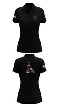 1st marine divison 61808262 Women's Short Sleeve Performance Polo  - 35