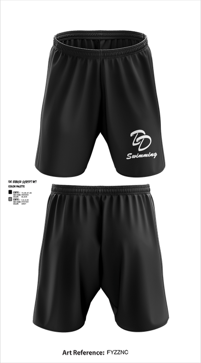 David Douglas High School Swimming 22345168 Athletic Shorts With Pockets - 4