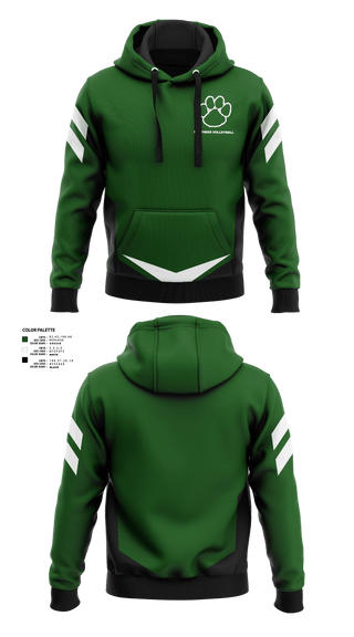 Hoodie, Panthers Volleyball, Women's Volleyball, Teamtime, Team time, sublimation, custom sports apparel, team uniforms, spirit wear, spiritwear, sports uniforms, custom shirts, team store, custom team store, fundraiser sports, apparel fundraiser