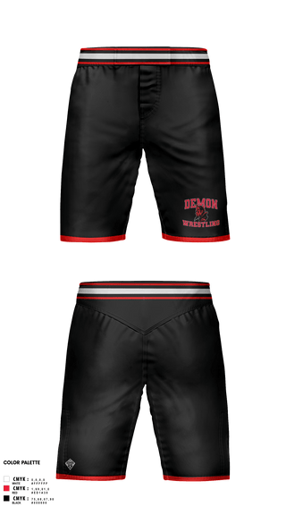 Fight Shorts, St. John The Baptist K-8Team Fishman, Men's Basketball, Teamtime, Team time, sublimation, custom sports apparel, team uniforms, spirit wear, spiritwear, sports uniforms, custom shirts, team store, custom team store, fundraiser sports, apparel fundraiser