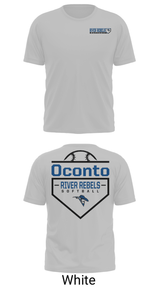 Short Sleeve Performance Shirt, Oconto, Softball, Teamtime, Team time, sublimation, custom sports apparel, team uniforms, spirit wear, spiritwear, sports uniforms, custom shirts, team store, custom team store, fundraiser sports, apparel fundraiser
