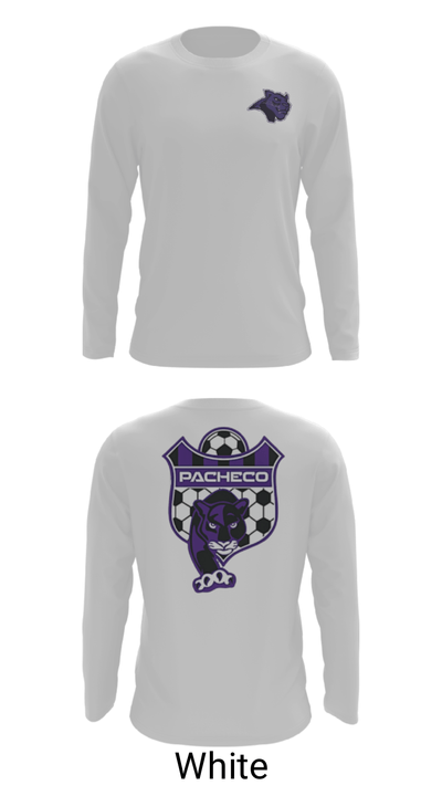 Pacheco High School Soccer 65224037 Long Sleeve Performance Shirt - 7