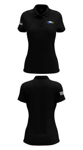Womens Short Sleeve Performance Polo, Grain Valley R-5 High School Golf, Golf, Teamtime, Team time, sublimation, custom sports apparel, team uniforms, spirit wear, spiritwear, sports uniforms, custom shirts, team store, custom team store, fundraiser sports, apparel fundraiser