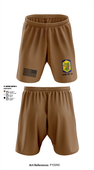 Athletic Shorts With Pockets, 333rd MP Co, , Teamtime, Team time, sublimation, custom sports apparel, team uniforms, spirit wear, spiritwear, sports uniforms, custom shirts, team store, custom team store, fundraiser sports, apparel fundraiser