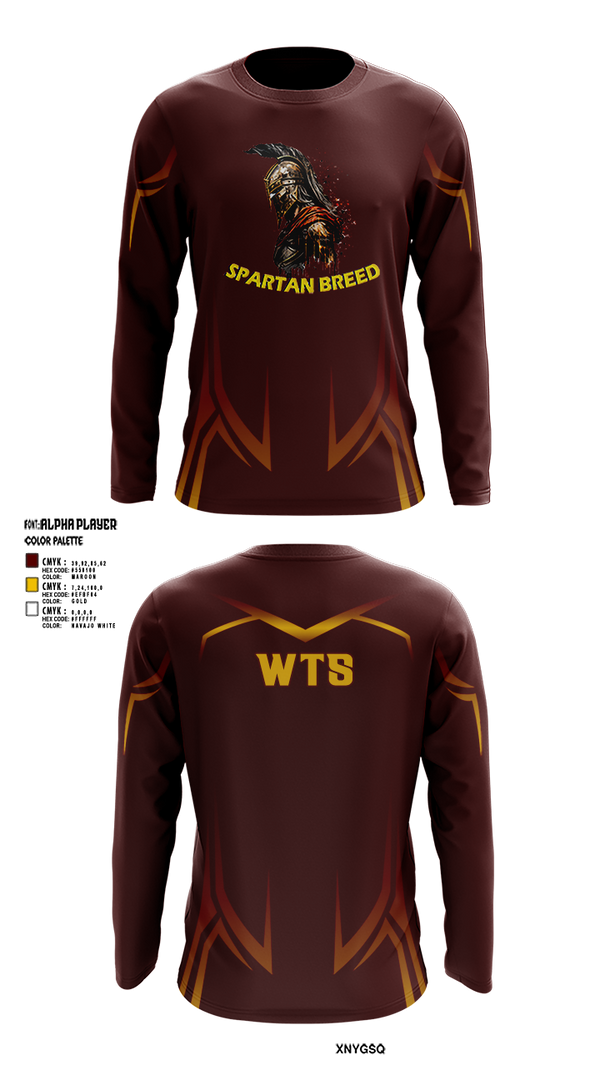 Long Sleeve Performance Shirt, West Tampa spartans, , Teamtime, Team time, sublimation, custom sports apparel, team uniforms, spirit wear, spiritwear, sports uniforms, custom shirts, team store, custom team store, fundraiser sports, apparel fundraiser
