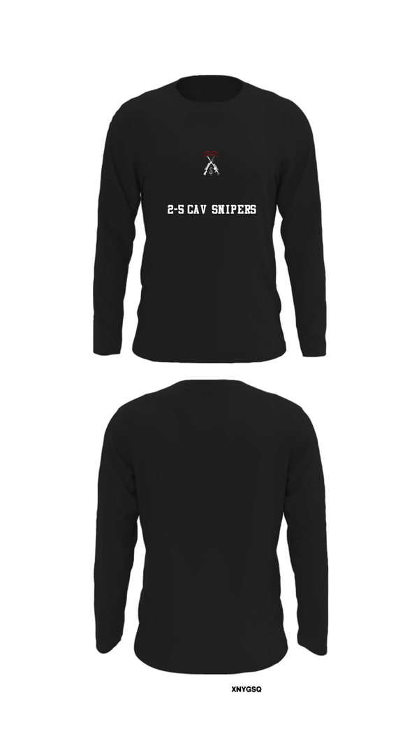 Long Sleeve Performance Shirt, 2-5 CAV Snipers, Army, Teamtime, Team time, sublimation, custom sports apparel, team uniforms, spirit wear, spiritwear, sports uniforms, custom shirts, team store, custom team store, fundraiser sports, apparel fundraiser