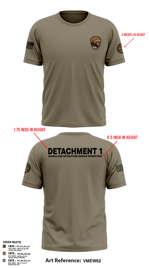 Short Sleeve Performance Shirt, Detachment 1, Air Force, Teamtime, Team time, sublimation, custom sports apparel, team uniforms, spirit wear, spiritwear, sports uniforms, custom shirts, team store, custom team store, fundraiser sports, apparel fundraiser