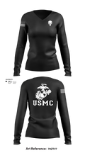 Delta force Women's Long Sleeve V-neck Shirt - 2