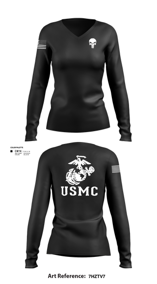 Womens Long Sleeve Vneck Shirt, Delta force, , Teamtime, Team time, sublimation, custom sports apparel, team uniforms, spirit wear, spiritwear, sports uniforms, custom shirts, team store, custom team store, fundraiser sports, apparel fundraiser