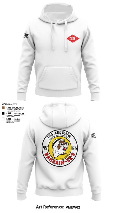 NMCB 25 CTG 56.2 1038255 Hoodie - 106