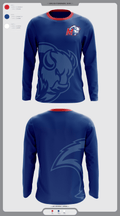 Madras High School Cross Country 26363837 Long Sleeve Performance Shirt - 2