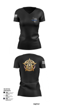 Maverick County Constable PCT 4 23255361 Women's Short Sleeve V-neck Shirt - 105 (1)