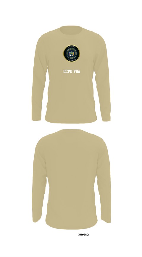 Long Sleeve Performance Shirt, CCPD PBA, , Teamtime, Team time, sublimation, custom sports apparel, team uniforms, spirit wear, spiritwear, sports uniforms, custom shirts, team store, custom team store, fundraiser sports, apparel fundraiser