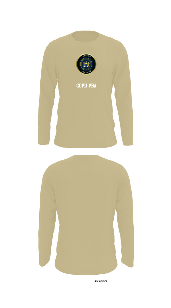Long Sleeve Performance Shirt, CCPD PBA, , Teamtime, Team time, sublimation, custom sports apparel, team uniforms, spirit wear, spiritwear, sports uniforms, custom shirts, team store, custom team store, fundraiser sports, apparel fundraiser