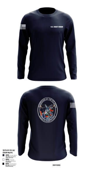 Long Sleeve Performance Shirt, Air Station Elizabeth City, , Teamtime, Team time, sublimation, custom sports apparel, team uniforms, spirit wear, spiritwear, sports uniforms, custom shirts, team store, custom team store, fundraiser sports, apparel fundraiser