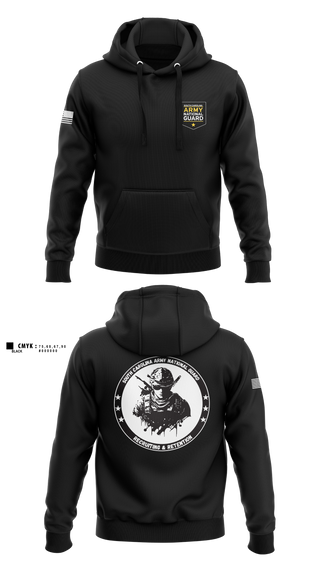 Hoodie, Recruiting & Retention, National Guard, Teamtime, Team time, sublimation, custom sports apparel, team uniforms, spirit wear, spiritwear, sports uniforms, custom shirts, team store, custom team store, fundraiser sports, apparel fundraiser