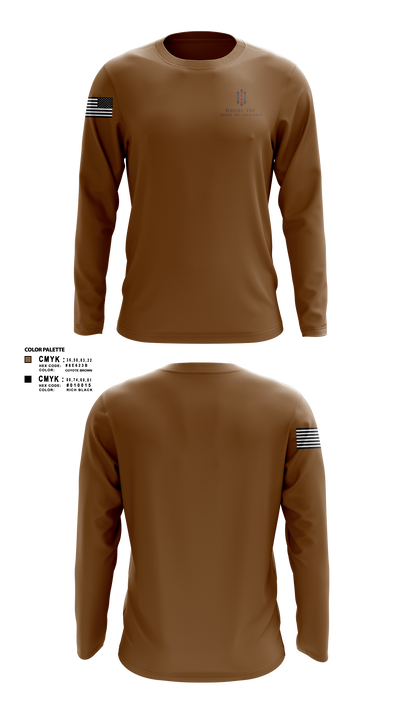 HAVOC INC 6408447 Long Sleeve Performance Shirt 45