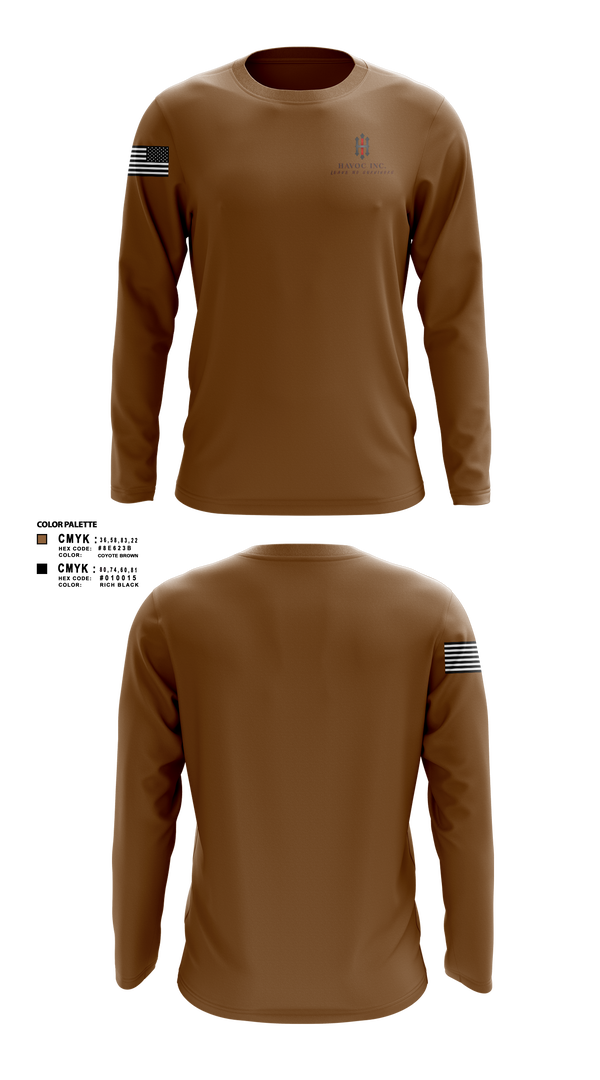 Long Sleeve Performance Shirt, HAVOC INC, , Teamtime, Team time, sublimation, custom sports apparel, team uniforms, spirit wear, spiritwear, sports uniforms, custom shirts, team store, custom team store, fundraiser sports, apparel fundraiser