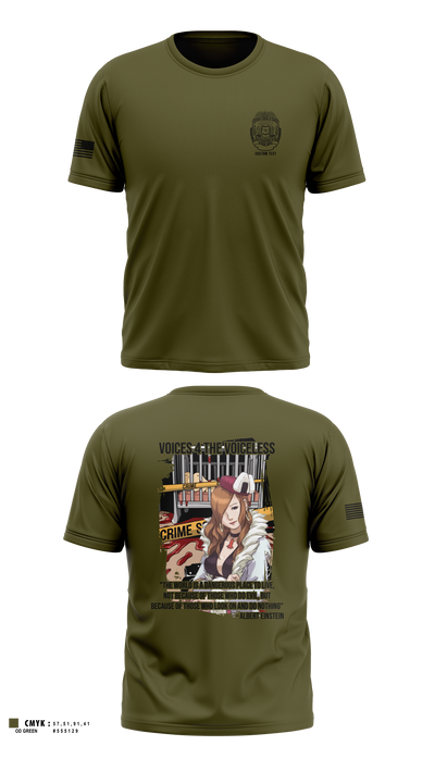 State of Hawaii Department of the Attorney General Child Abuse Investigations Unit 2926243 Old School Cotton Feel Shirt - 4