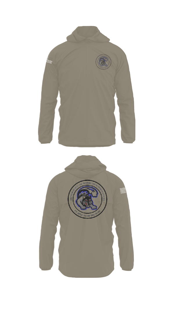 Windbreaker, 1184th DDSB, Army, Teamtime, Team time, sublimation, custom sports apparel, team uniforms, spirit wear, spiritwear, sports uniforms, custom shirts, team store, custom team store, fundraiser sports, apparel fundraiser