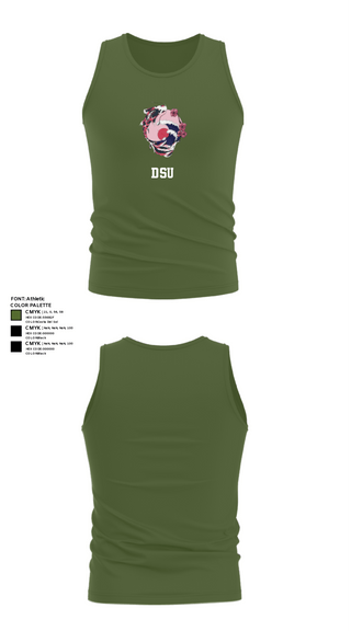 Tank Top, DSU, Marines, Teamtime, Team time, sublimation, custom sports apparel, team uniforms, spirit wear, spiritwear, sports uniforms, custom shirts, team store, custom team store, fundraiser sports, apparel fundraiser