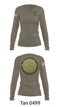 Echo 20th SFG 63666097 Women's Long Sleeve V-neck Shirt - 73