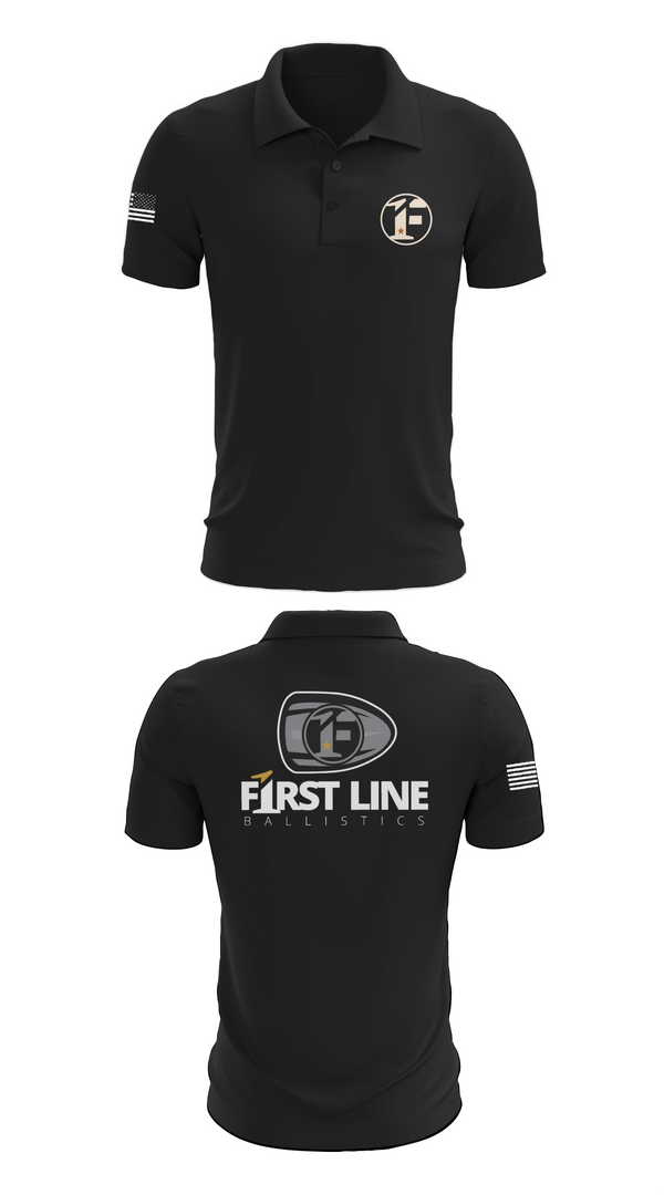 Short Sleeve Performance Polo, First Line Ballistics, , Teamtime, Team time, sublimation, custom sports apparel, team uniforms, spirit wear, spiritwear, sports uniforms, custom shirts, team store, custom team store, fundraiser sports, apparel fundraiser