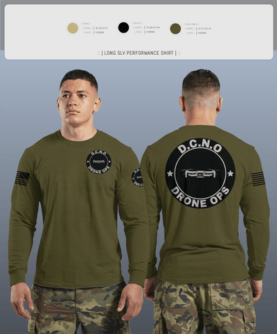 D.C.N.O 91339964 Long Sleeve Performance Shirt - 6
