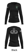 Charlie “Chaos” Company 47870658 Women's Long Sleeve V-neck Shirt - 37