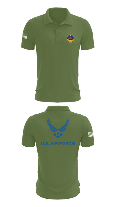 4th Component Maintenance Squadron 36168944 Short Sleeve Performance Polo - 47