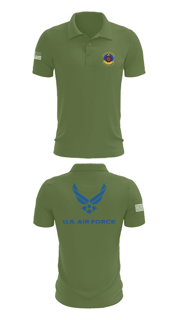 Short Sleeve Performance Polo, 4th Component Maintenance Squadron, , Teamtime, Team time, sublimation, custom sports apparel, team uniforms, spirit wear, spiritwear, sports uniforms, custom shirts, team store, custom team store, fundraiser sports, apparel fundraiser