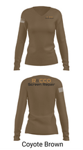 ROCCO 67926765 Women's Long Sleeve V-neck Shirt - 17