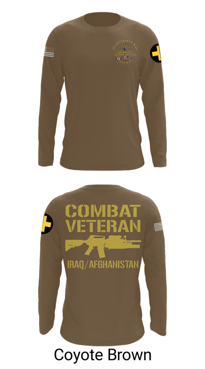 33rd Infantry 79937532 Long Sleeve Performance Shirt - 6