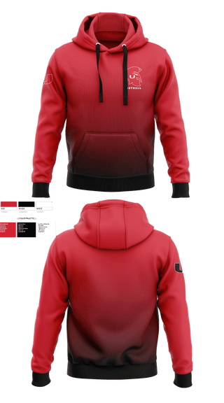 Hoodie, Union High School Football, Football, Teamtime, Team time, sublimation, custom sports apparel, team uniforms, spirit wear, spiritwear, sports uniforms, custom shirts, team store, custom team store, fundraiser sports, apparel fundraiser