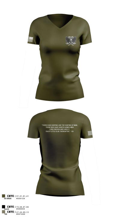 Denver Police Fugitive Unit 88956823 Women's Short Sleeve V-neck Shirt - 5