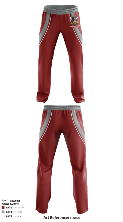 Symmes Valley Vikings 12457459 Sweatpants - 3