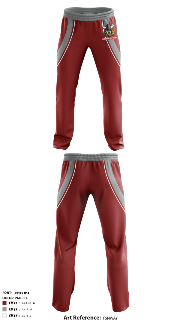Sweatpants, Symmes Valley Vikings, Football, Teamtime, Team time, sublimation, custom sports apparel, team uniforms, spirit wear, spiritwear, sports uniforms, custom shirts, team store, custom team store, fundraiser sports, apparel fundraiser