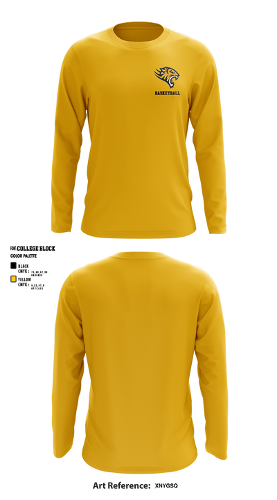 Kensington Multiplex High School Basketball 64272844 Long Sleeve Performance Shirt 4