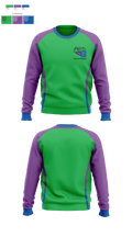 James N Gamble Montessori Junior High School Volleyball 31595868 Crew Neck Sweatshirt - 1