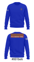 1st Marine Regiment 32808075 Crew Neck Sweatshirt - 3
