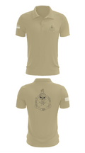 850th engineer 3918830 Short Sleeve Performance Polo - 83