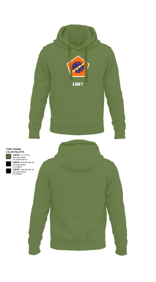 Hoodie, 98th Expeditionary Signal Battalion, Army, Teamtime, Team time, sublimation, custom sports apparel, team uniforms, spirit wear, spiritwear, sports uniforms, custom shirts, team store, custom team store, fundraiser sports, apparel fundraiser