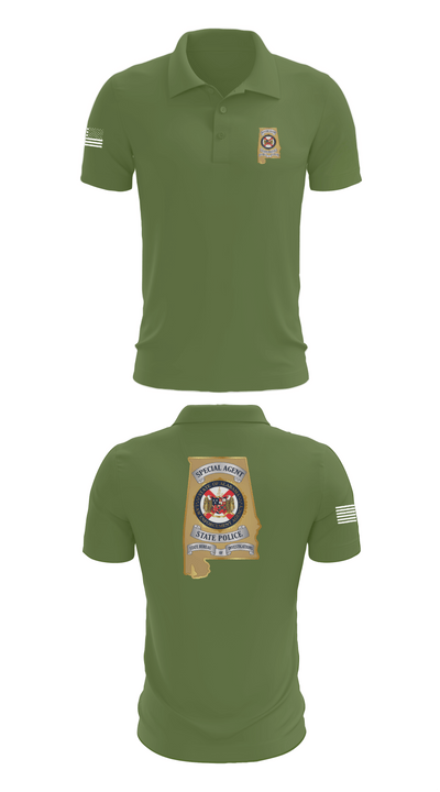 Major Crimes 85282762 Short Sleeve Performance Polo - 45