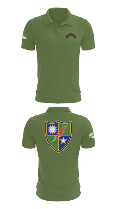 75th Ranger Regiment 53638422 Short Sleeve Performance Polo - 47