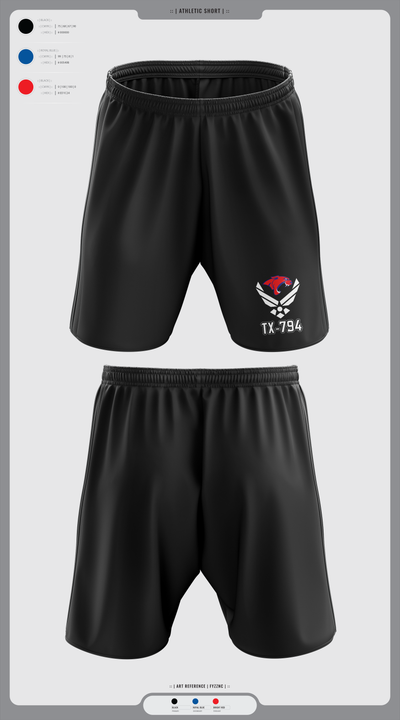 TX-794 72753245 Athletic Shorts With Pockets - 1