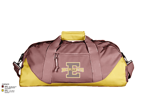 Duffle Bag, Enumclaw High School Volleyball, Women's Volleyball, Teamtime, Team time, sublimation, custom sports apparel, team uniforms, spirit wear, spiritwear, sports uniforms, custom shirts, team store, custom team store, fundraiser sports, apparel fundraiser