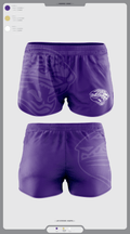 Jacksonville College Cross Country 48639105 Women's Shorts - 1