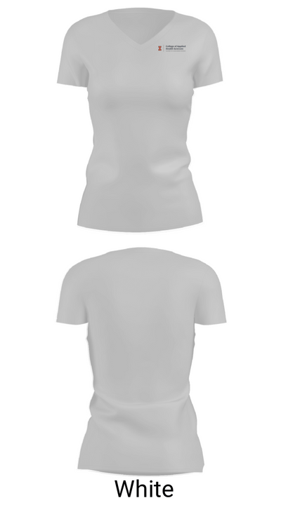 Chez Veterans Center 68396443 Women's Short Sleeve V-neck Shirt - 7