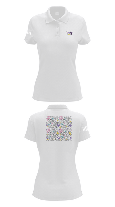 Chin Bum Balloons 30607098 Women's Short Sleeve Performance Polo  - 17